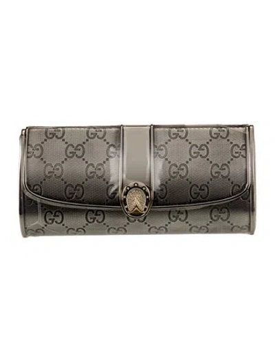 Pre-owned Gucci Gg Signature Clutch