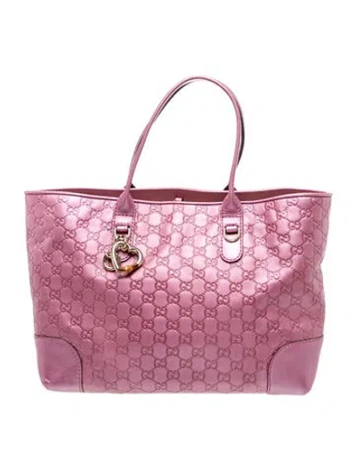 Pre-owned Gucci Gg Signature Tote
