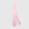 Gucci Gg Silk Jacquard Tie In Pink