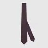 Gucci Gg Silk Jacquard Tie In Red
