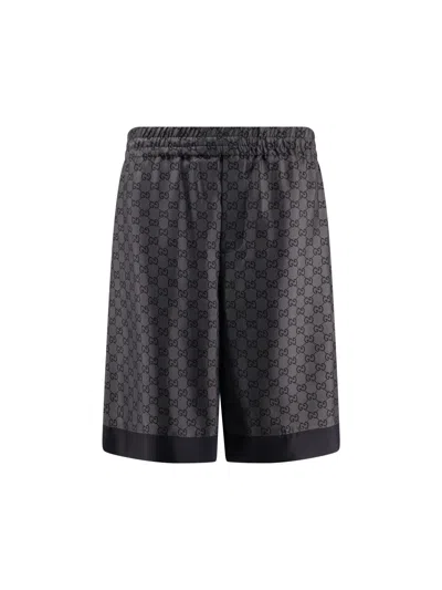 GUCCI GG SILK SHORTS