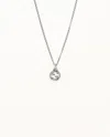 Gucci Interlocking G Arabesque Silver Necklace