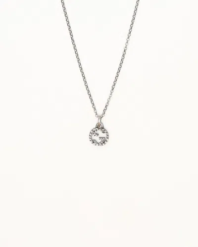 GUCCI GUCCI GG SILVER NECKLACE
