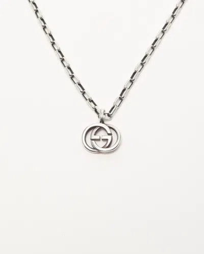 Gucci Gg Silver Necklace
