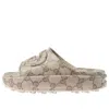 Gucci Canvas Interlocking G Slides