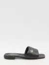 Gucci Gg Slide Sandals In Black