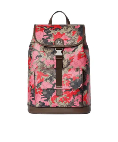 Gucci Gg Small Backpack In Pink