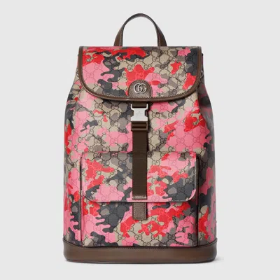 Gucci Gg Small Backpack In Sand