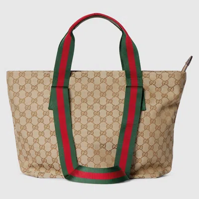 Gucci Gg Small Tote Bag In Neutral