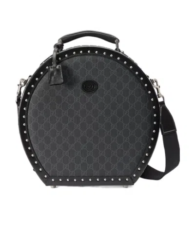 Gucci Gg Small Travel Bag In Black
