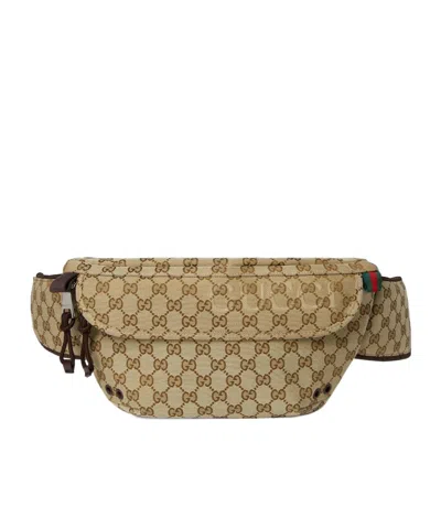 Gucci Gg Small Waist Pack In Nude