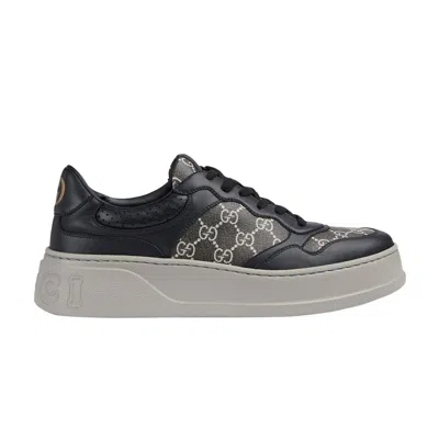 Pre-owned Gucci Gg Sneaker 'black Grey'