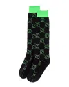 Gucci Gg Socks In Black