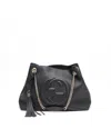 Gucci Gg Soho Tote Bag In Black