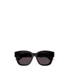 Gucci Eyewear Square Frame Sunglasses In Black