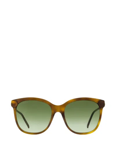 Gucci Gg Square-frame Sunglasses In Brown