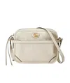 Gucci Gg Star-embossed Crossbody Bag In White