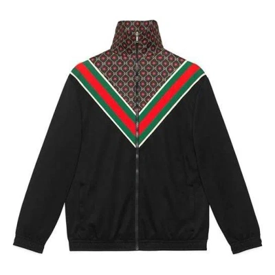 Gucci Gg Star Oversize Jersey Jacket 'black'
