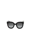 Gucci Gg Star Square-frame Sunglasses In Black