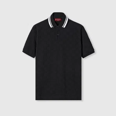 Gucci Gg Stretch Cotton Polo