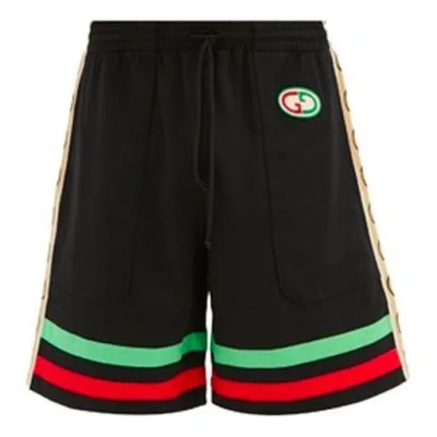 Gucci Gg Stripe Shorts 'black'