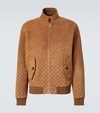 GUCCI GG SUEDE BLOUSON