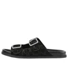 Gucci Rhein Open Sandals Men In Black