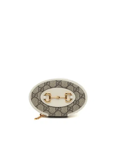 Gucci Gg Supreme Azalea Horsebit Case In Red