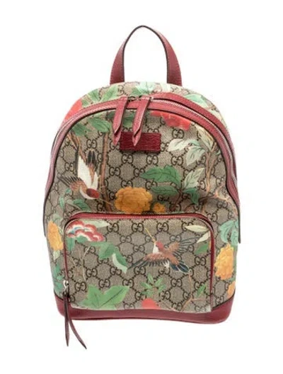 Pre-owned Gucci Gg Supreme Backpack