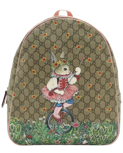 Pre-owned Gucci Gg Supreme Backpack (authentic Pre-loved)