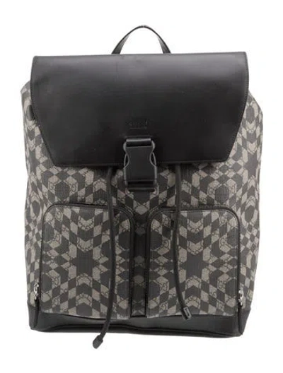 Pre-owned Gucci Gg Supreme Backpack In Brown