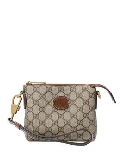 Gucci Gg Supreme Bag In Sand