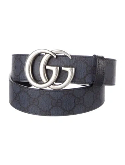 Pre-owned Gucci Gg Supreme Belt Kit W/ Tags In Multi