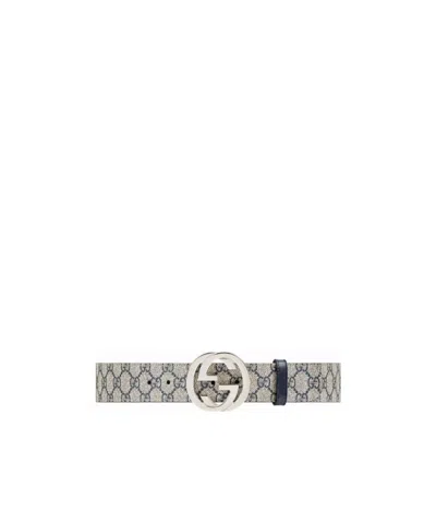GUCCI GUCCI GG SUPREME BUCKLE BELT