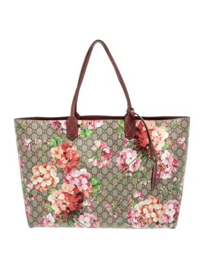 Pre-owned Gucci Gg Supreme Blooms In Multi