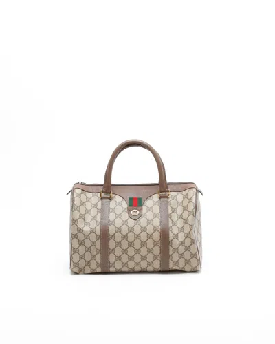 Gucci Gg Supreme Boston Bag In Pattern
