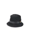 Gucci Gg Supreme Bucket Hat In Black