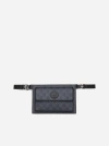 GUCCI GG SUPREME CANVAS AND LEATHER BELT BAG