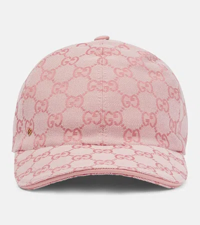 Gucci Gg Supreme Canvas Baseball Cap In Multicolor
