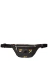 Gucci Gg Supreme Canvas Belt Bag In Black