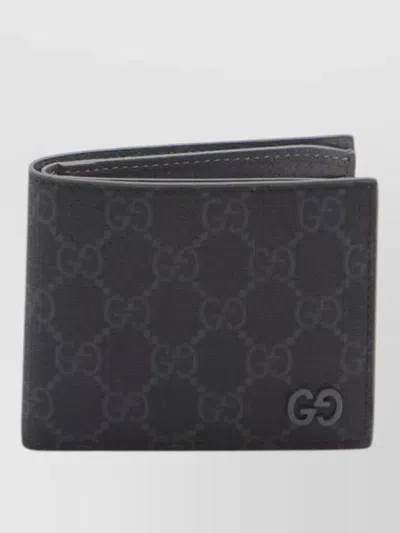 Gucci Gg Supreme Canvas Compact Bifold Wallet