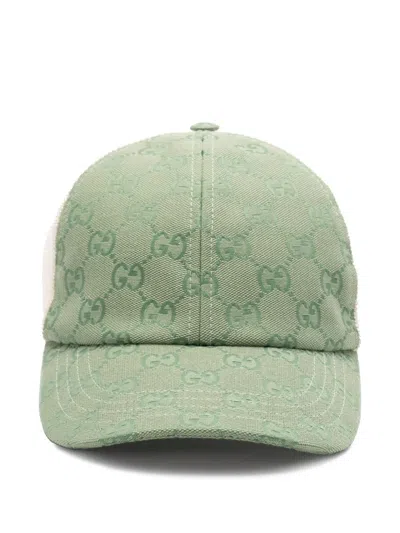 Gucci Rudy Baseball Cap In Green