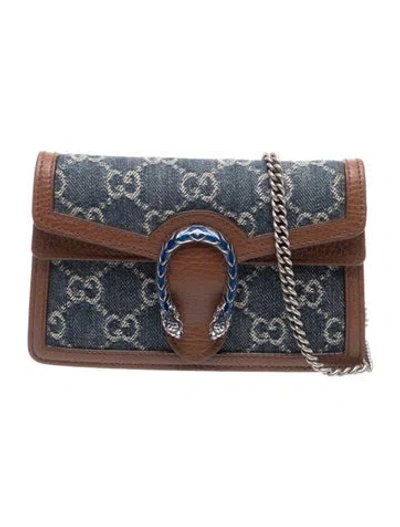 Pre-owned Gucci Gg Supreme Clutch In Multi