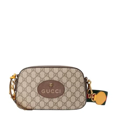 Gucci Neo Vintage Lthr Mini Bag In Nude