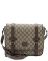 Gucci Gg Supreme Double Buckle Messenger (authentic Pre-loved)