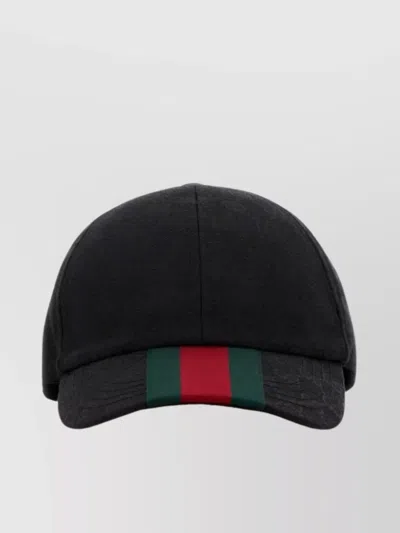 Gucci Men Original Gg Canvas Baseball Hat In Black