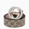 GUCCI GUCCI GG SUPREME FABRIC BELT WITH GG BUCKLE MEN