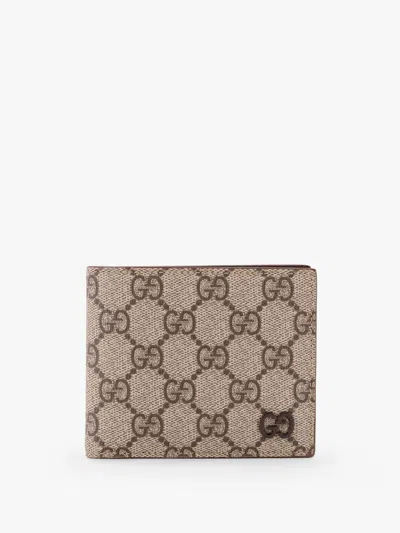 Gucci Gg Supreme Fabric Bi-fold Wallet