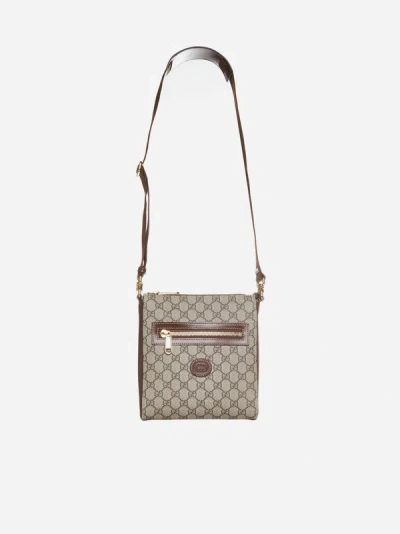 Gucci Gg Supreme Fabric Crossbody Bag