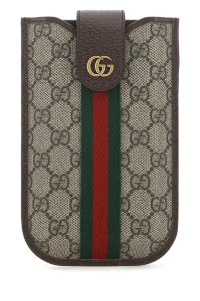 GUCCI GUCCI GG SUPREME FABRIC MINI OPHIDIA CROSSBODY BAG